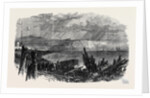 Wreck of a Swedish Brig at Sandown Isle of Wight UK 1866 by Anonymous