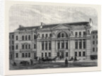 Front of the New Freemasons' Hall Great Queen Street Lincoln's Inn Fields 1866 by Anonymous