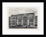 Front of the New Freemasons' Hall Great Queen Street Lincoln's Inn Fields 1866 by Anonymous