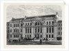 Front of the New Freemasons' Hall Great Queen Street Lincoln's Inn Fields 1866 by Anonymous
