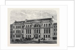 Front of the New Freemasons' Hall Great Queen Street Lincoln's Inn Fields 1866 by Anonymous
