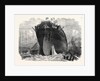 Attempted Launch of the Ironclad Frigate Northumberland at Millwall UK 1866 by Anonymous
