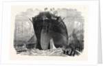 Attempted Launch of the Ironclad Frigate Northumberland at Millwall UK 1866 by Anonymous