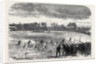 The Oxford and Cambridge Athletic Sports in the Christ Church Meadows Oxford: The Two Mile Race UK 1866 by Anonymous