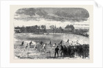 The Oxford and Cambridge Athletic Sports in the Christ Church Meadows Oxford: The Two Mile Race UK 1866 by Anonymous