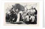 Holy Thursday, the Pope Washing the Feet of Poor Priests by Anonymous