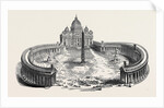 Easter Sunday, the Pope Blessing the People from the Portico of St. Peter's. by Anonymous