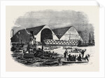The Launch of the Boscawen, at Woolwich by Anonymous