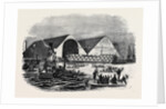 The Launch of the Boscawen, at Woolwich by Anonymous