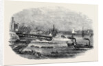 Launch of the Wellesley, at Blackwall by Anonymous