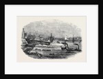 Launch of the Wellesley, at Blackwall by Anonymous