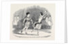 Mr. And Mrs. Keeley, in the Pas De Tambourine and Carving-Knife, at the Lyceum Theatre. by Anonymous