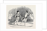 Mr. And Mrs. Keeley, in the Pas De Tambourine and Carving-Knife, at the Lyceum Theatre. by Anonymous
