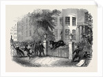 Scene in Privy Gardens, Whitehall, on Sunday Last. by Anonymous