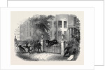 Scene in Privy Gardens, Whitehall, on Sunday Last. by Anonymous