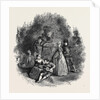 Scene from Watteau, in 1644. by Anonymous