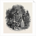 Scene from Watteau, in 1644. by Anonymous