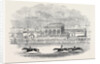 Chester Races, Red Deer Winning the Chester Cup, from a Sketch Made on the Spot by Anonymous