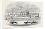 Chester Races, Red Deer Winning the Chester Cup, from a Sketch Made on the Spot by Anonymous