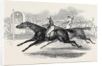 Mr. Day's the Ugly Buck, and Lord George Bentinck's the Devil to Pay, Race for 200 Guineas, at Newmarket by Anonymous