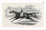 Mr. Day's the Ugly Buck, and Lord George Bentinck's the Devil to Pay, Race for 200 Guineas, at Newmarket by Anonymous