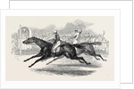 Mr. Day's the Ugly Buck, and Lord George Bentinck's the Devil to Pay, Race for 200 Guineas, at Newmarket by Anonymous