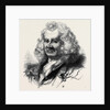 Portrait of Captain Coram, from Hogarth's Picture. by Anonymous