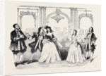 Scene from the Opera of the Crown Diamonds, at the Princess' Theatre. by Anonymous