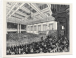 May Meetings in the Metropolis, Interior of Exeter Hall by Anonymous