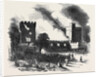 Burning of Naworth Castle, from a Drawing Made on the Spot by Anonymous