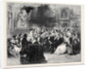 Mr. Charles Kemble Reading Shakspeare Before Her Majesty, at Buckingham Palace. by Anonymous