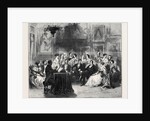 Mr. Charles Kemble Reading Shakspeare Before Her Majesty, at Buckingham Palace. by Anonymous