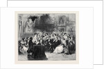Mr. Charles Kemble Reading Shakspeare Before Her Majesty, at Buckingham Palace. by Anonymous