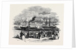 Barge Day on the Tyne, at Newcastle. by Anonymous