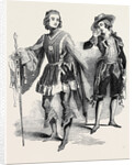 Servitor, German Noble; Servitor, Spanish Peasant; Eton Montem 1844 by Anonymous