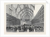 The Captain's Breakfast, in the College Hall, Eton Montem 1844 by Anonymous