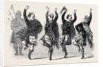 Highland Dancers and Pipers by Anonymous