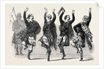 Highland Dancers and Pipers by Anonymous