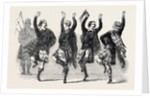 Highland Dancers and Pipers by Anonymous
