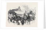 South Lancashire Election, the Hustings at Newton-in-the-Willows by Anonymous
