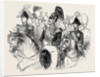 The Illustrious Visitors, and Staff, at the Grand Review, in Windsor Great Park. by Anonymous