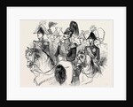 The Illustrious Visitors, and Staff, at the Grand Review, in Windsor Great Park. by Anonymous