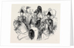 The Illustrious Visitors, and Staff, at the Grand Review, in Windsor Great Park. by Anonymous