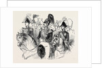 The Illustrious Visitors, and Staff, at the Grand Review, in Windsor Great Park. by Anonymous