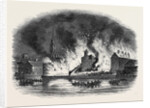 The Great Fire at Gravesend by Anonymous