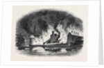 The Great Fire at Gravesend by Anonymous