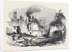 Ruins after the Fire, at Gravesend by Anonymous
