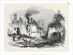 Ruins after the Fire, at Gravesend by Anonymous