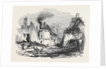 Ruins after the Fire, at Gravesend by Anonymous