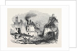 Ruins after the Fire, at Gravesend by Anonymous